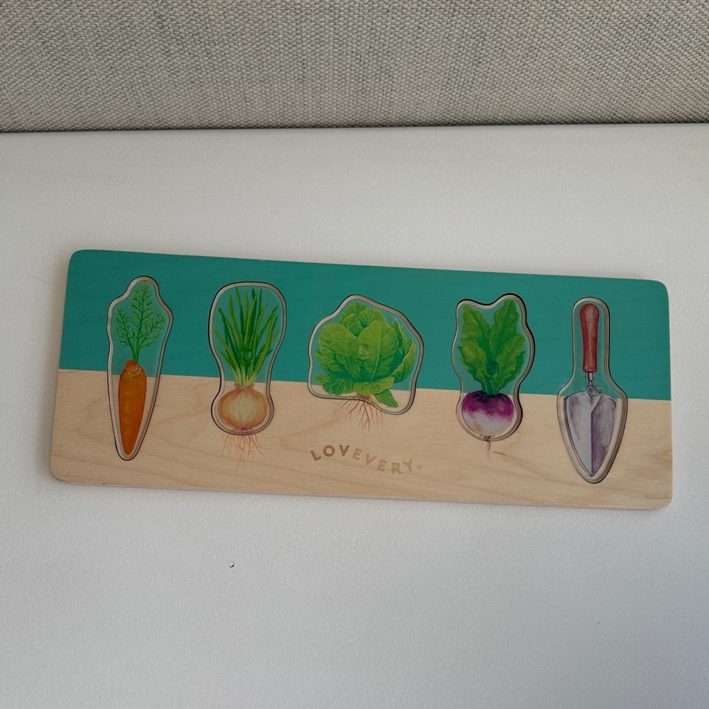 Lovevery Wooden Garden Puzzle